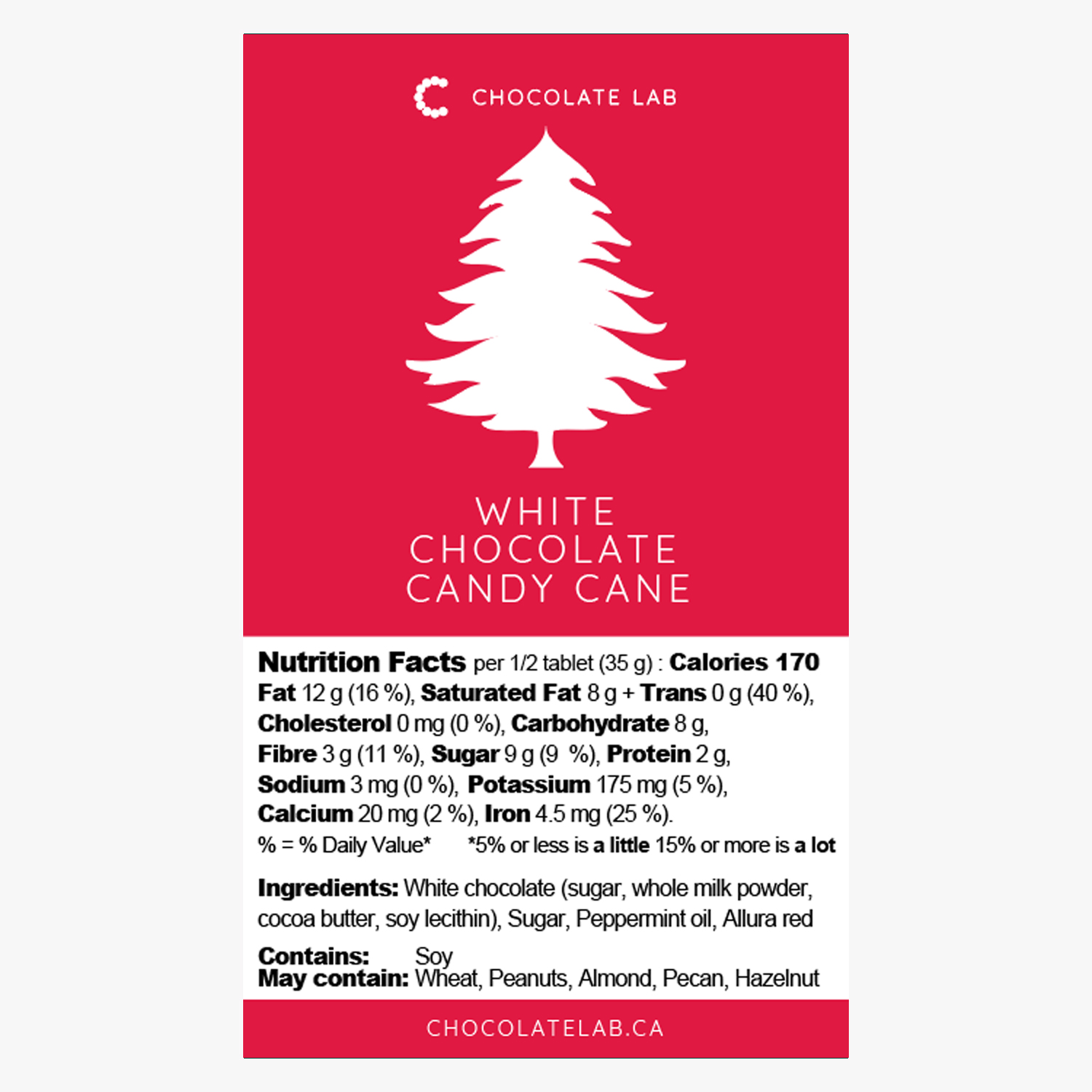Trees: White Chocolate Candy Cane - Image 2