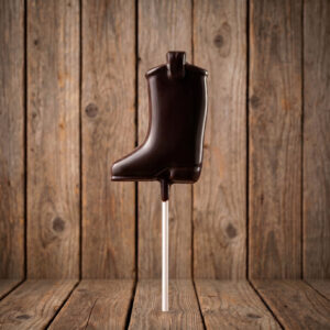Dark Chocolate Cowboy Boot Pops